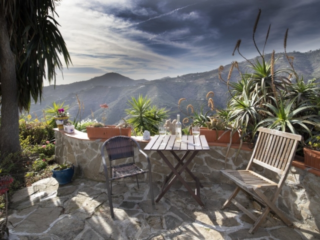 Looking across to the Sierra Nevada