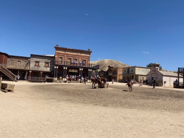 Western film set in Tabernas Desert